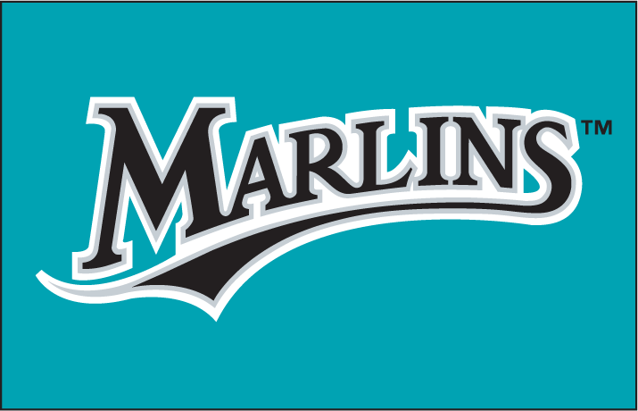 Florida Marlins 1994-2002 Batting Practice Logo t shirts DIY iron ons v2